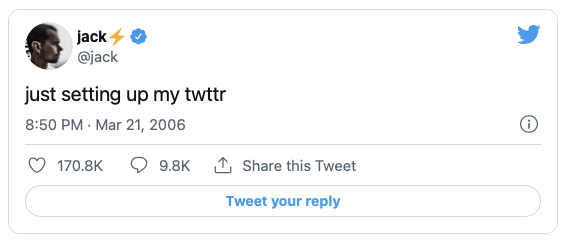 jack dorsey tweet nft